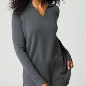 Pure Jill Collared Sweater Tunic